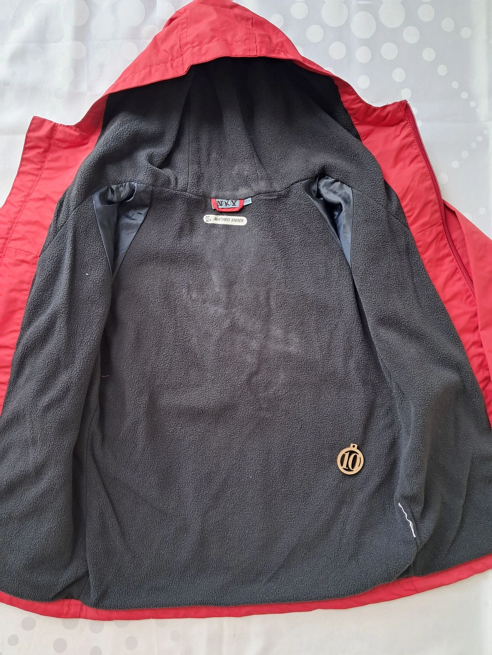 Chaqueta impermeable forrada talla 10 años 140cm – photo 2